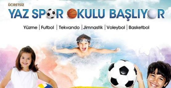Ataşehir Belediyesi Yaz Spor Okulları Kayıtları Başladı