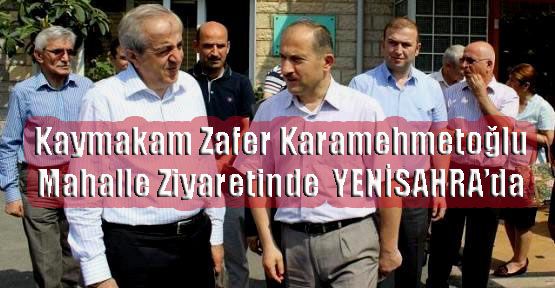 Ataşehir Kaymakamı Mahalle Ziyaretlerine Yenisahra’dan Başladı