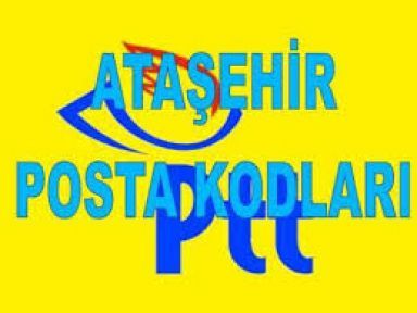 Ataşehir posta kodu bilgileri
