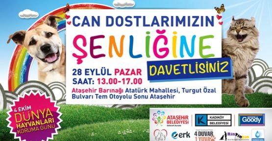 Ataşehir’de “Can Dostlar” Buluşuyor.