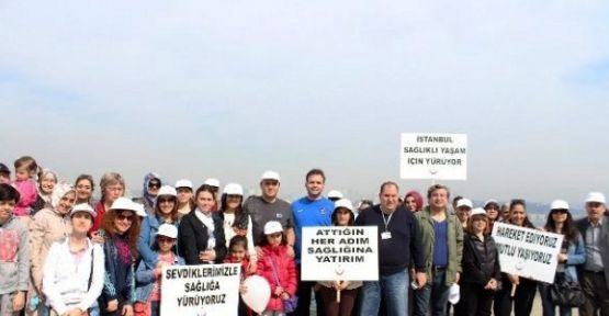 Ataşehir'liler Sağlıklı Yaşam İçin Yürüyecekler