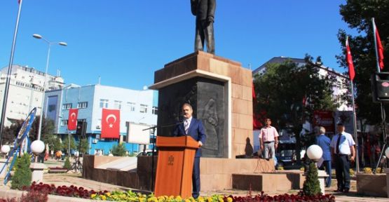 Atatürk'ün Çankırı'ya Gelişinin 89. Yıl Dönümü Törenle Kutlandı