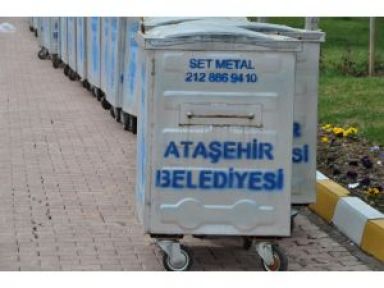 Ateşehir Belediyesinden Arguvan Belediyesine 50 çöp konteyneri