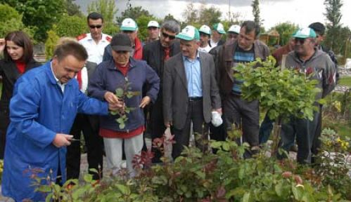 Bahçıvanlık kursuna büyük ilgi