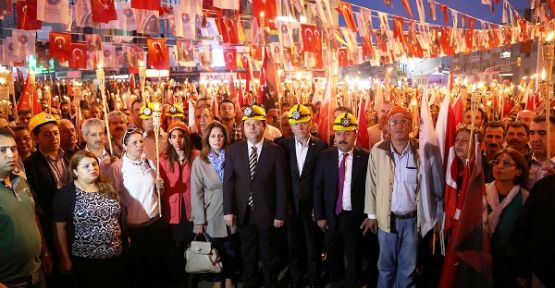 Başkan Kılıç 19 Mayıs'a ve Soma Emekçilerine Sahip Çıktı