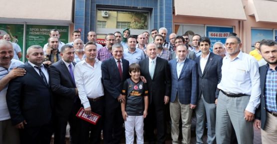Başkan Topbaş’tan Kadıköy ve Pendik belediyelerine ziyaret