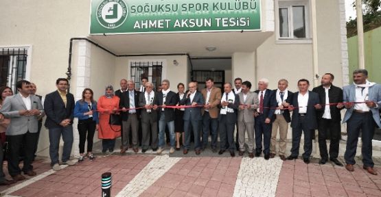 Beykoz Soğuksu Spor Kulübü Tesisleri Hizmete Açıldı
