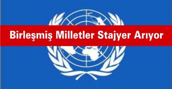 Birleşmiş Milletler Stajyer Arıyor