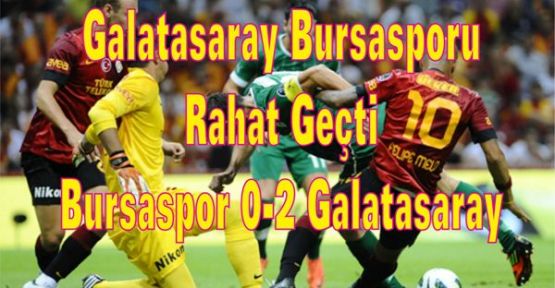 Bursaspor 0-2 Galatasaray