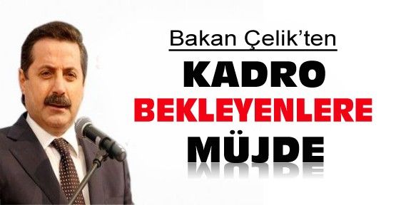 Çalışma Bakanından İşçiye kadro müjdesi