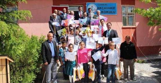 Çankırı'da Karne Dağıtım Töreni Gerçekleştirildi