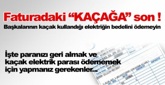 ELEKTRİK KAYIP KAÇAK DİLEKÇE ÖRNEĞİ