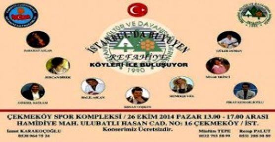 Erzincanlılar, ‘İstanbul’da Büyüyen Refahiye’ sloganı ile Buluşuyor