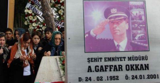 Gaffar Okkan mezarı başında anıldı