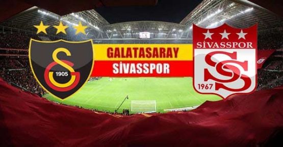 G.Saray Sivasspor ilk 11''eri