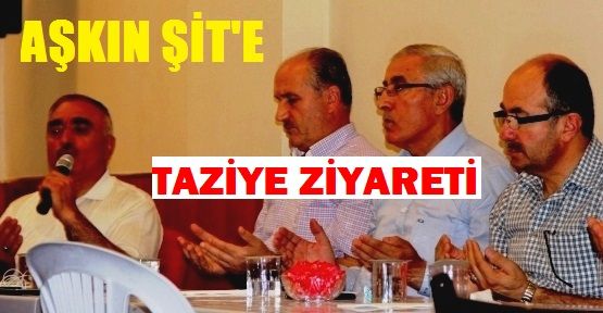 Hakkı Altınkaynak ve Sadi Özata Taziyeye Katıldı