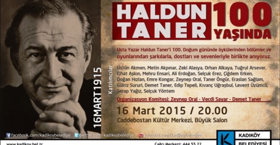 Haldun Taner 100 Yaşında