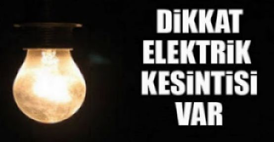 İstanbul Anadolu Yakasında Elektrik Kesintisi