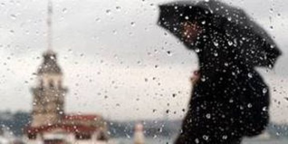 İstanbul'a şiddetli yağmur ve fırtına uyarısı