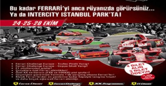 İstanbul’da FerrarFerrari Racing Days’in 6.yarışı