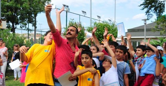 Kadıköy Yaz Spor Okulu Sertifika Töreni’nde Selfie