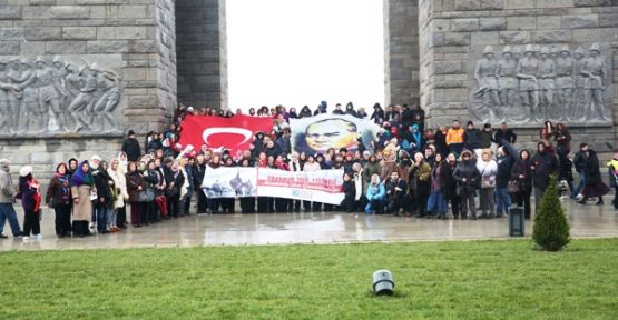 KADIKÖYLÜLER 21 MAHALLEDEN 21 OTOBÜS İLE ÇANAKKALE'YE GİTTİ