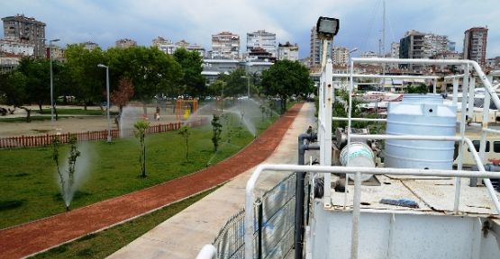 KADIKÖY’ÜN PARKLARI; ATIK SU ARITIMIYLA SULANIYOR