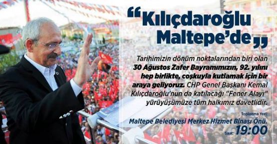 KILIÇDAROĞLU MALTEPE'DE ZAFERE YÜRÜYOR...
