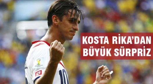 Kosta Rika'dan büyük sürpriz