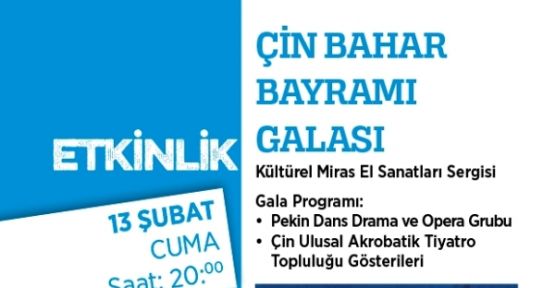 MALTEPE’DE ÇİN BAHAR BAYRAMI KÜLTÜR GECESİ