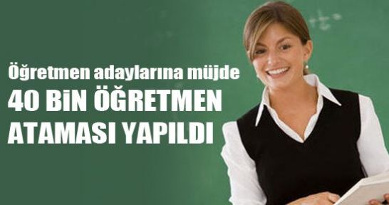 Öğretmen Atamaları Yapıldı!