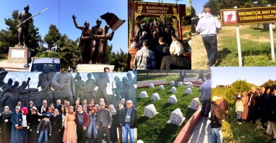 Şebinkarahisar Akviran Köyü Derneğinden Çanakkale gezisi