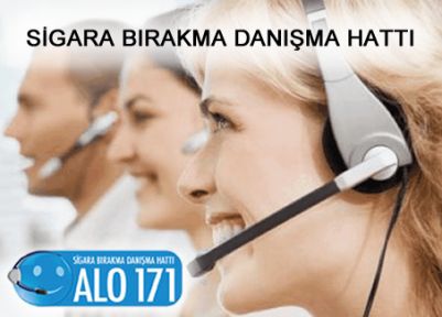 Sigarayı bırakmak için “Alo 171”