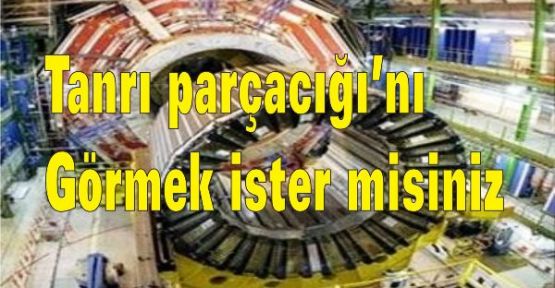 ‘Tanrı parçacığı’nı görmek ister misiniz?