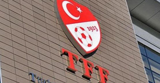 TFF'den beklenen tescil geldi