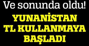 Yunanistan TL Kullanmaya Başladı!