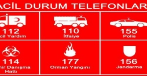 ACİL TELEFONLAR