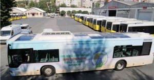 İETT'de Güneş Panelli Otobüsler sefere başlıyor
