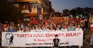 Maltepe'de 30 Ağustos’ta şehitler için sessiz yürüyüş
