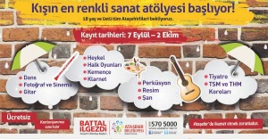 Ataşehir Belediyesi, Sanat atölyesi başlıyor