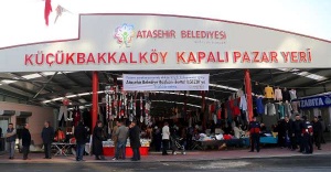 Ataşehir küçükbakkalköy Kapalı Semt Pazarı