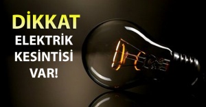 İstanbu Anadolu Yakasın'da 8 Eylül'de elektrikler kesilecek!