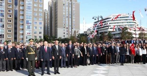 29 Ekim Cumhuriyet Bayramı Ataşehir'de Tören Kutlandı