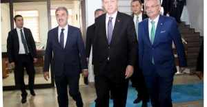 Cumhurbaşkanı Recep Tayip Erdoğan Çankırı'da