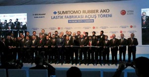 Cumhurbaşkanı Tayyip Erdağan Çankırı'da Lastik Fabrikasının Açılışını gerçekleştirdi