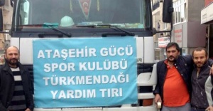 Ataşehir Gücü'nden türkmenlere yardım