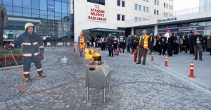 Ataşehir Belediyesi yangın riskine karşı hazırlık yaptı