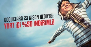 Çocuklara 23 Nisan hediyesi;