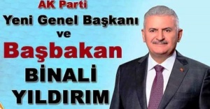 AKP’nin yeni Genel Başkanı Binali Yıldırım
