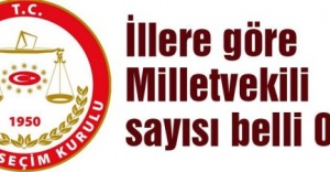 Bazı illerin çıkaracağı milletvekili sayısı değişti